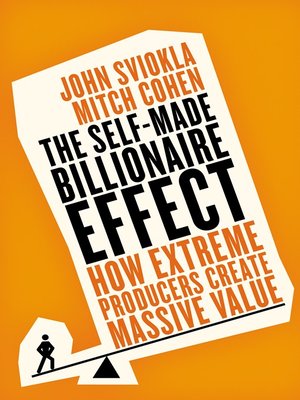 cover image of The Self-made Billionaire Effect